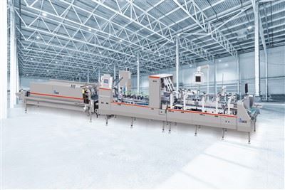 골판지 상자 폴더 Gluer 기계